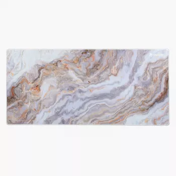 Arozzi Zona XL AZ-ZONA-900-D032 Mouse Pad, 90 x 40 cm, White Marble