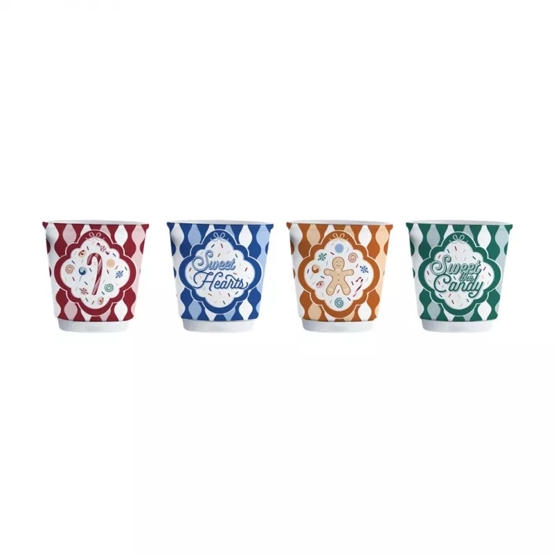 Bialetti NCANDY010 Cup Set, 4 pcs.