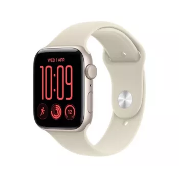 Apple Watch SE 3 GPS 44 mm Aluminium Case Starlight with Sport Band Sand – M/L