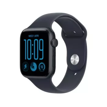 Apple Watch SE 3 GPS 40 mm Aluminium Case Midnight with Sport Band Blue – M/L
