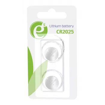 GEMBIRD EG-BA-CR2025-01 Energenie Battery CR2025, 2 Pieces, Blister, 3 V