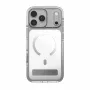 Zagg Santa Cruz Snap Metallic Case with Stand for iPhone 18 Pro Max / 17 Pro Max, Silver