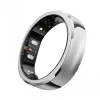RingConn Smart Ring Gen3 for Women and Men – Polished Silver Size 15