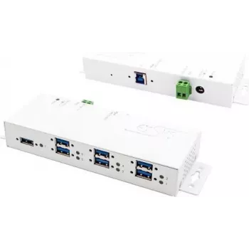 EXSYS EX-1189HMVS-3W Interface Hub USB 3.2 Gen 1 (3.1 Gen 1) Type-B White