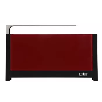 Ritter Volcano 5 Long Slot Toaster, 2 Slices, 950 W, Red