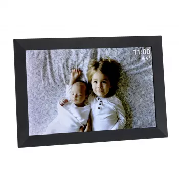 TFA Dostmann FRAMEO App Digital WiFi Picture Frame 25.7 cm 10.1 inch 1280 x 800 Pixels 32 GB Black