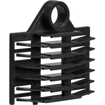 EFB Elektronik Splice Holder for 12 Heat-Shrink Splice Protectors, Black