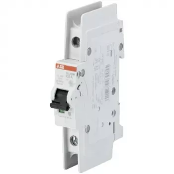 ABB SU201M-C4 Miniature Circuit Breaker, C, 10 kA, 4 A, 1P, UL489 (2CDS271337R0044)