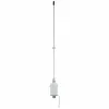 Albrecht Marine Masttop 3200 VHF Marine Antenna, approx. 1 m, incl. Bracket, 18 m Cable, White (64130)