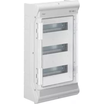 Hager Vector VE312PN Distribution Board, IP65, 3x12 PLE, UV-Stable, LE