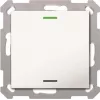 MDT TAL-5501002.02S KNX Push Button Light55 1-gang RGBW Pure White Glossy Neutral Secure