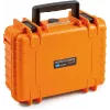 B&W 1000/O/SI Tool Case, Orange, Polypropylene (PP), Dustproof, Waterproof, 248.92 x 175.26 x 93.98 mm