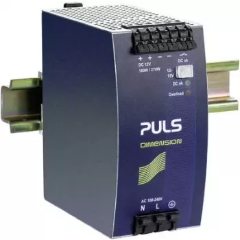 PULS DIMENSION QS10.121 DIN Rail Power Supply, 12 V DC, 15 A, 180 W