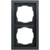GIRA 021273 Cover Frame 2-gang Gira F200 Anthracite (Painted)