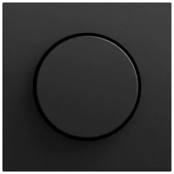 Gira System 7 Cover with Knob for Dimmer/Potentiometer, 065074