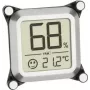 TFA Dostmann Humidor Thermo-/Hygrometer, Silver, 30.5056.54