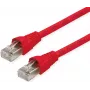Telegärtner Cat6a S/FTP patch cable, 6 m, red