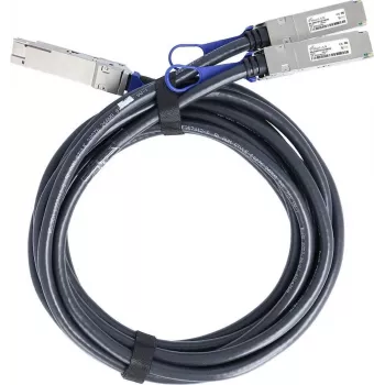 BlueLAN QSFP-DD to 2x QSFP56 400G breakout DAC cable, 1 m, Juniper 720-128728 compatible
