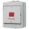 Jung 603 HW 3-Pole Switch, White
