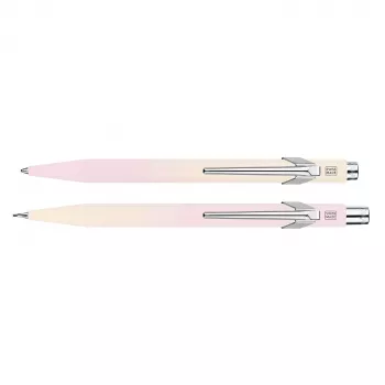 Caran d'Ache HORIZON Writing Instrument Set, Gradient from Pastel Yellow to Pastel Pink (8490.708)