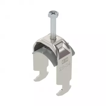 Obo Bettermann BS-H1-K-34 A2 U-bolt clamp 205628-34mm bright post-treated 1186329