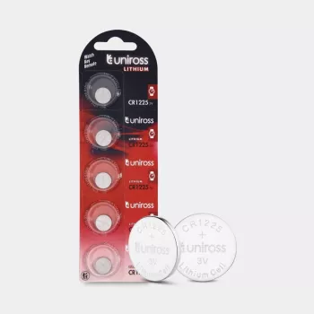 Uniross Batteries Lithium Button Cell CR1225 3V - SP5 General Purpose Battery