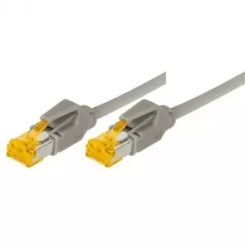 Tecline Cat6a S/FTP Patch Cable RJ45, 2 m, Grey, LSZH