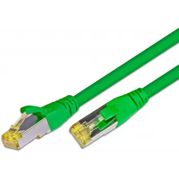 Wirewin Cat6a S/FTP Patch Cable, 1.5 m, Green