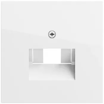 Gira System 70 cover plate for UAE/IAE + network, pure white (027070)