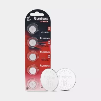 Uniross Batteries CR1616 Lithium Coin Cell 3V - SP5