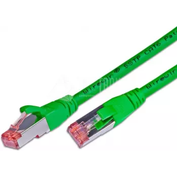 Wirewin Cat6 S/FTP Patch Cable, 1.5 m, Green