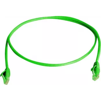 Telegärtner Cat6 U/UTP Patch Cable, 0.5 m, Green