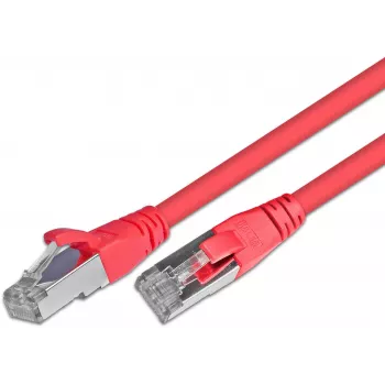Wirewin Cat5e F/UTP Patch Cable, 0.5 m, Red