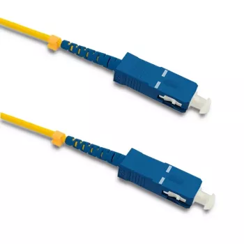 Qoltec fibre optic patch cable SC/UPC to SC/UPC singlemode simplex, 3 m