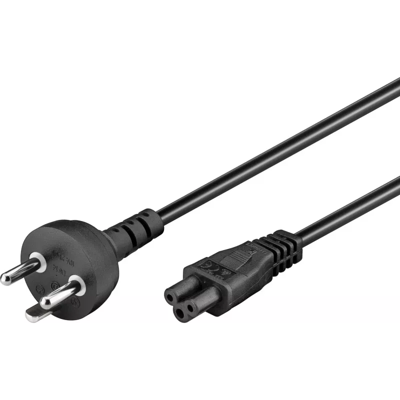 Goobay Power Cable, 2 m, Black (30857)