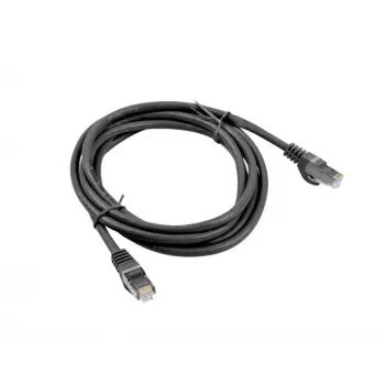 Lanberg Cat6 F/UTP Patch Cable RJ45, 0.5 m, Black