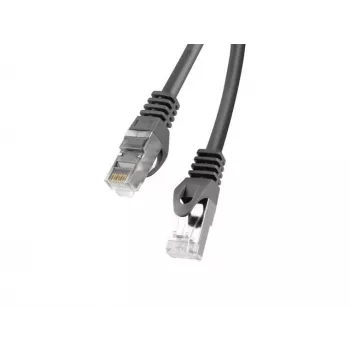 Lanberg Cat6 F/UTP Patch Cable RJ45, 0.5 m, Black
