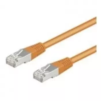 Goobay Cat5e F/UTP Patch Cable RJ45, 1 m, Orange