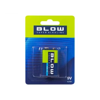 BLOW Super Alkaline 9V 6LR61 Battery (Blister)