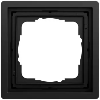 GIRA 0211174 Cover Frame 1-Gang Gira F100, Black