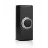 Byron DBW-22012 illuminated doorbell push button black