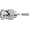 Telegärtner BNC Crimp Cable Plug G40 (1.2/4.9), 75 Ohm, Professional, A0207, 5 Pieces (J01002A0010)
