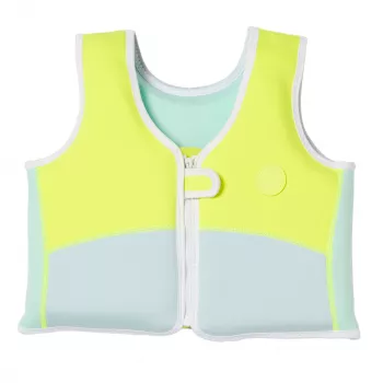 Sunnylife Children's Life Jacket (3-6 Years) – Aqua Neon