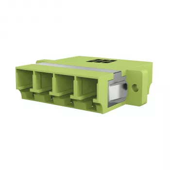 EFB Elektronik LC Quad OM5 Coupler, Lime Green (53335.1OM5)