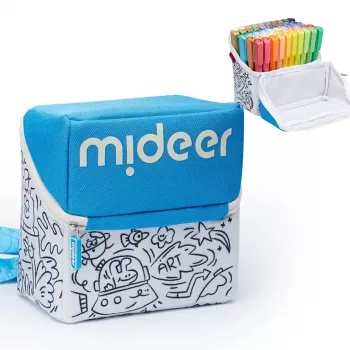 mideer Acrylic Brush Pens in Case, 60 Colours