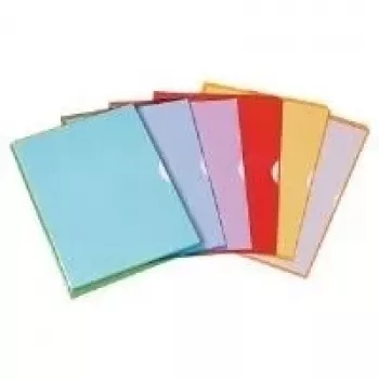 ELBA Document Wallets Fard'Liss DIN A4, PVC 0.18 mm, Purple, Open Top and Right, 2 Side Grip Holes (100206696)