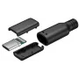 Goobay USB-C Plug, Solder Version, Black - 15 W, 3 A