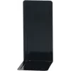 WEDO Registry Support (W)140 x (D)120 x (H)240 mm, Black, Metal, Plastic-Coated - 2 Pieces