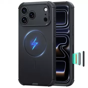 ESR Cyber Tough MagSafe Case for iPhone 17 Pro / 18 Pro, Black