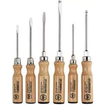 Wiha 07150 Hand Screwdriver Set with Standard Screwdrivers